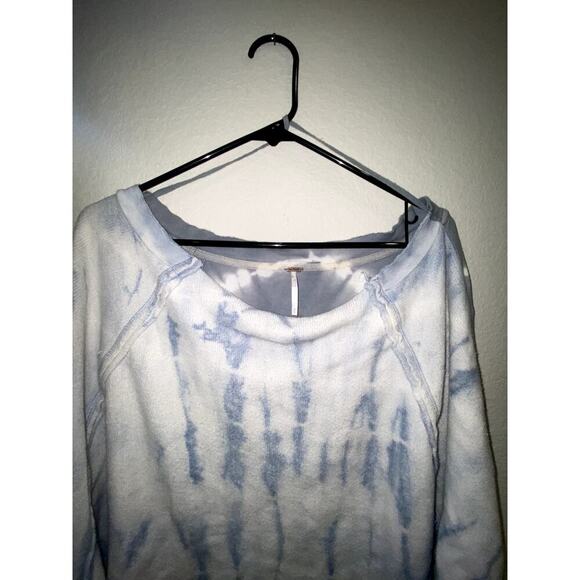 Free People East Meets West Tye-Dye Sweatshirt Size Small - Picture 6 of 7